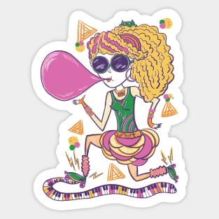 Blowing bubbles….. Sticker